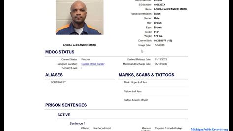 Mdoc inmate search michigan. Things To Know About Mdoc inmate search michigan. 
